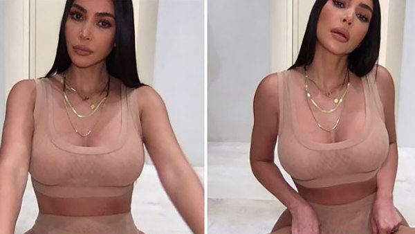 Kim Kardashian Shoots Skims Campaign Using Photo Booth on Her Mac