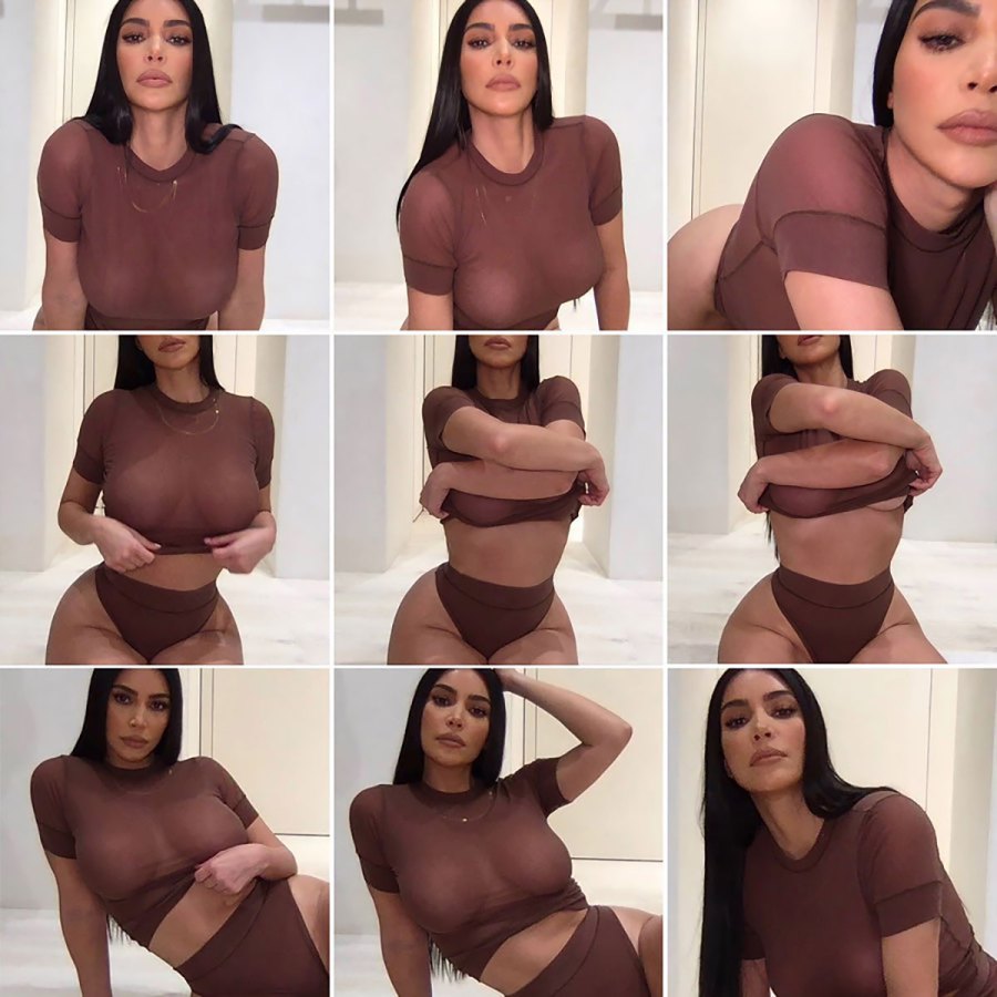 Kim Kardashian Shoots Skims Campaign Using Photo Booth on Her Mac