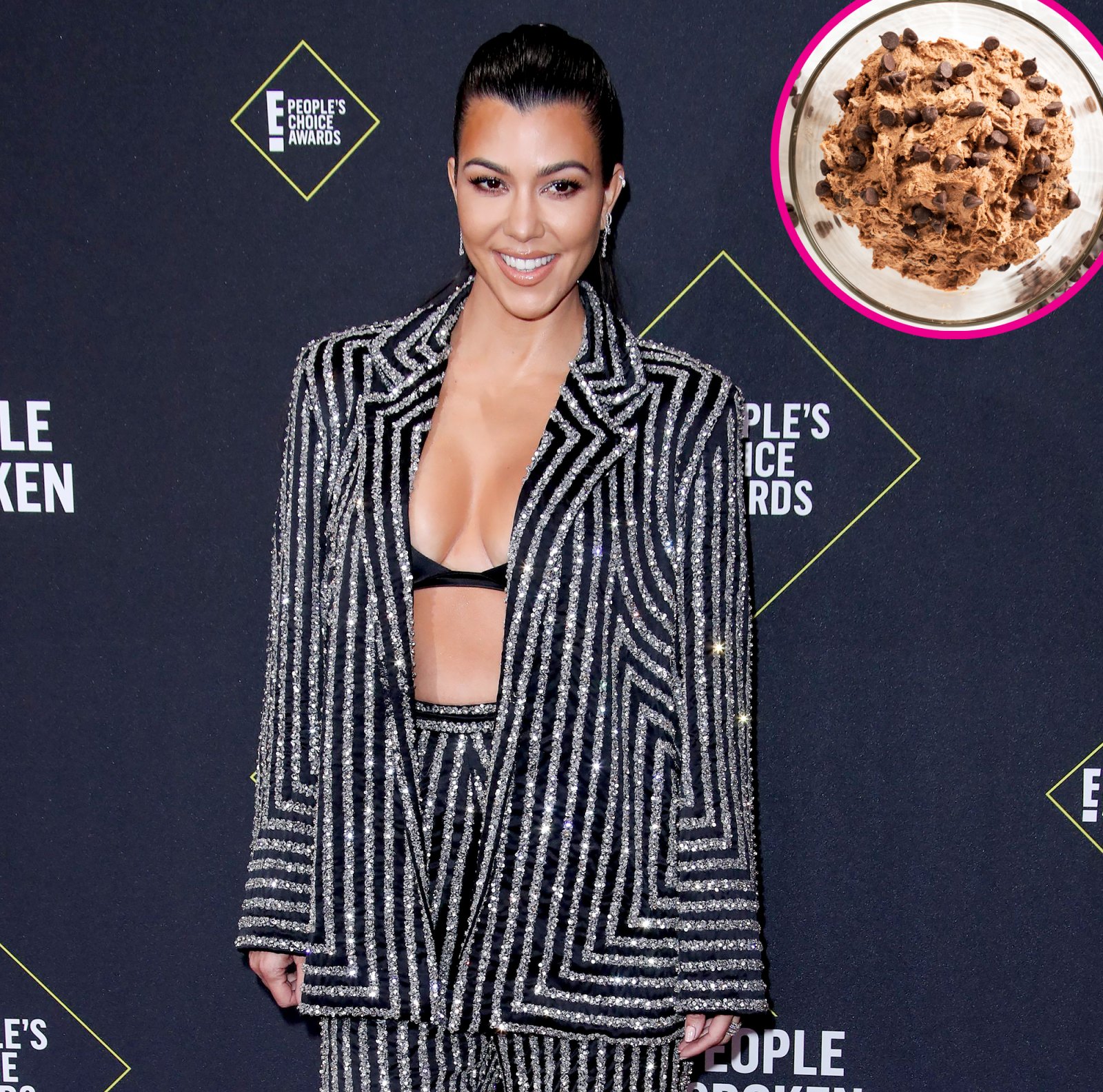Kourtney Kardashian quarantine snacks cookie dough