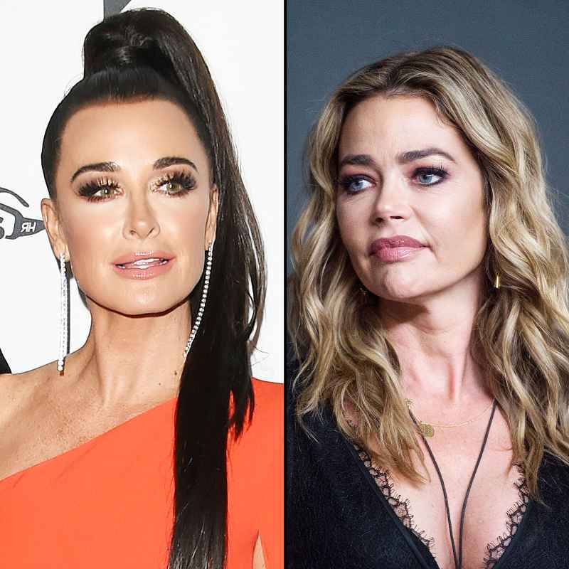 Kyle Richards Accuses Denise Richards of Staging Scenes on The Real Housewives of Beverly Hills