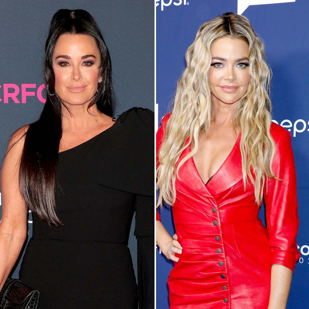 Kyle Richards Thinks Denise Richards Issues With Her Stem From Chats With Former Beverly Hills Housewives