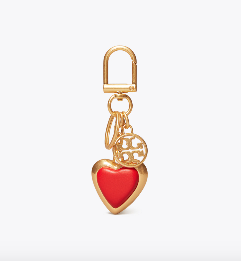 Logo Heart Key Ring (Brilliant Red)