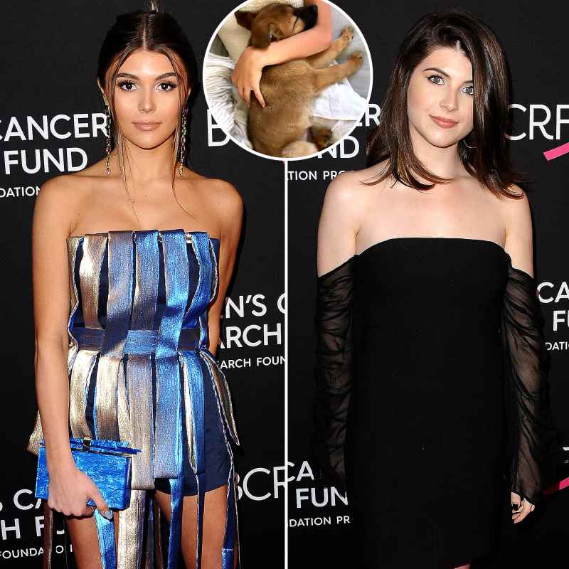 Lori Loughlin Daughters Olivia Jade Bella Step Out With New Pup