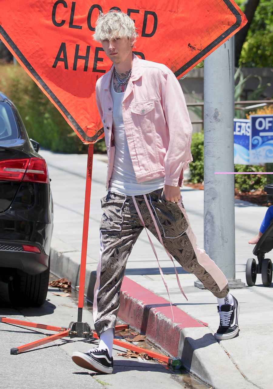 Machine Gun Kelly Steps Out After Releasing Steamy Video With Megan Fox