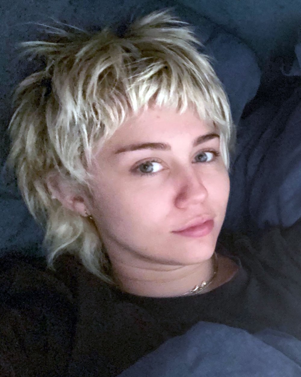 Miley Cyrus' Mom Tish Cuts Her Hair Into a Punky Pixie in Quarantine