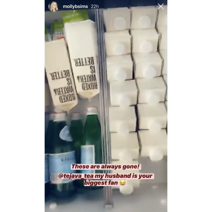Molly Sims Shares a Peek Inside Her Pantry