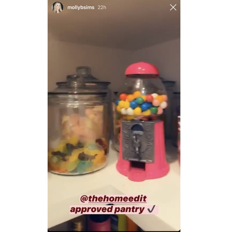 Molly Sims Shares a Peek Inside Her Pantry