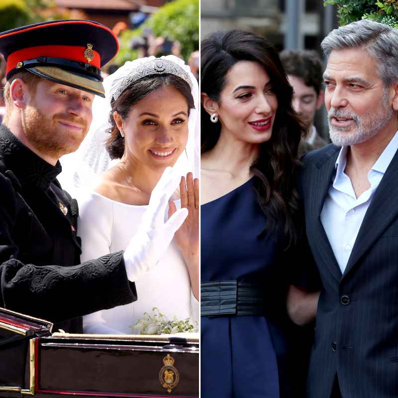 Most Expensive Wedding Cakes Meghan Prince Harry George Clooney Amal