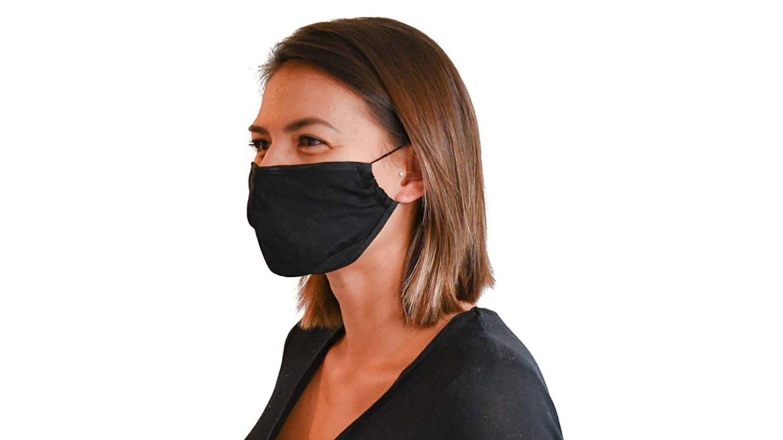 NxTSTOP Apparel TRAVLEISURE Adjustable, Reusable, Washable Bamboo Face Mask