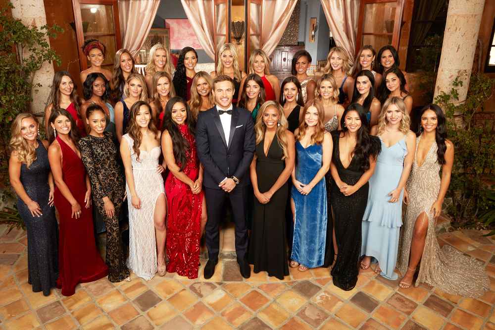 Peter Weber and his Suitors on The Bachelor Chris Harrison Says The Bachelor Doesnt Have a Diversity Quota