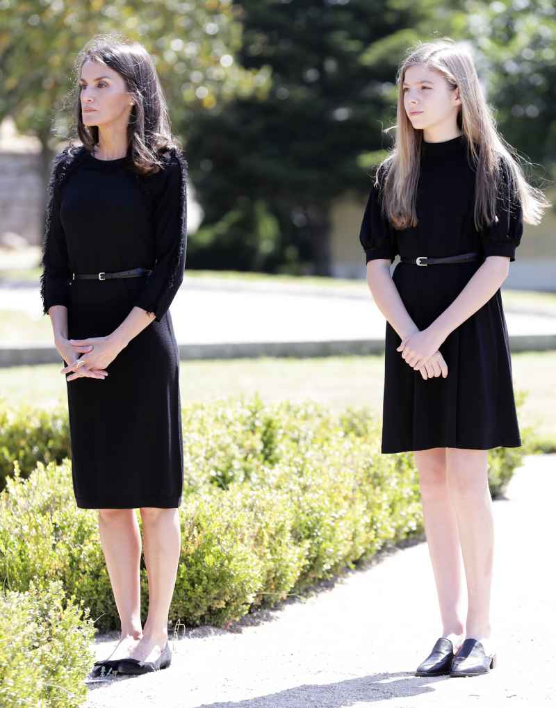 Queen Letizia Looks Elegant as She Pays Her Respects to COVID-19 Victims