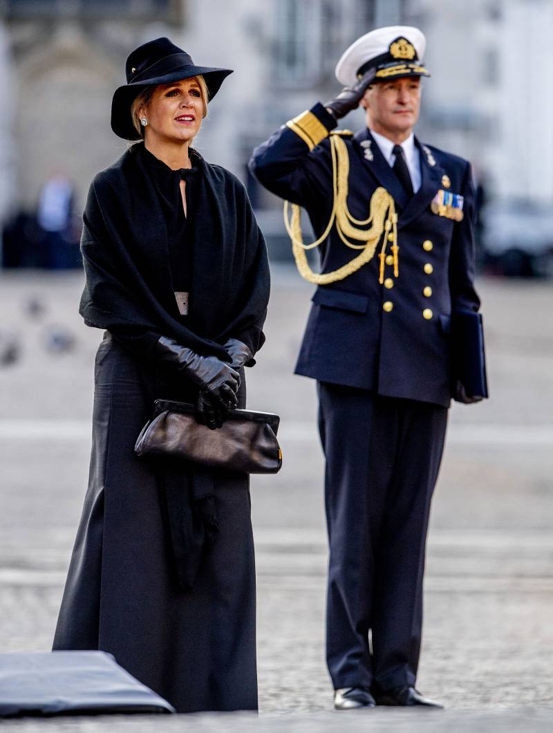 Queen Maxima Looks Positively Regal in All-Black Ensemble