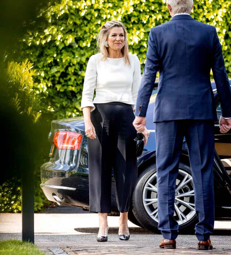 Queen Maxima's Pumps Are Practically an Optical Illusion