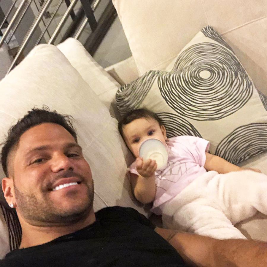 Ronnie Ortiz-Magro Plays With Daughter Ariana After Domestic Violence Case
