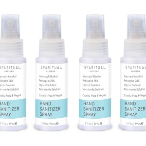 SPARITUAL Hand Sanitizer Spray 2oz 4-Pack Bundle 4