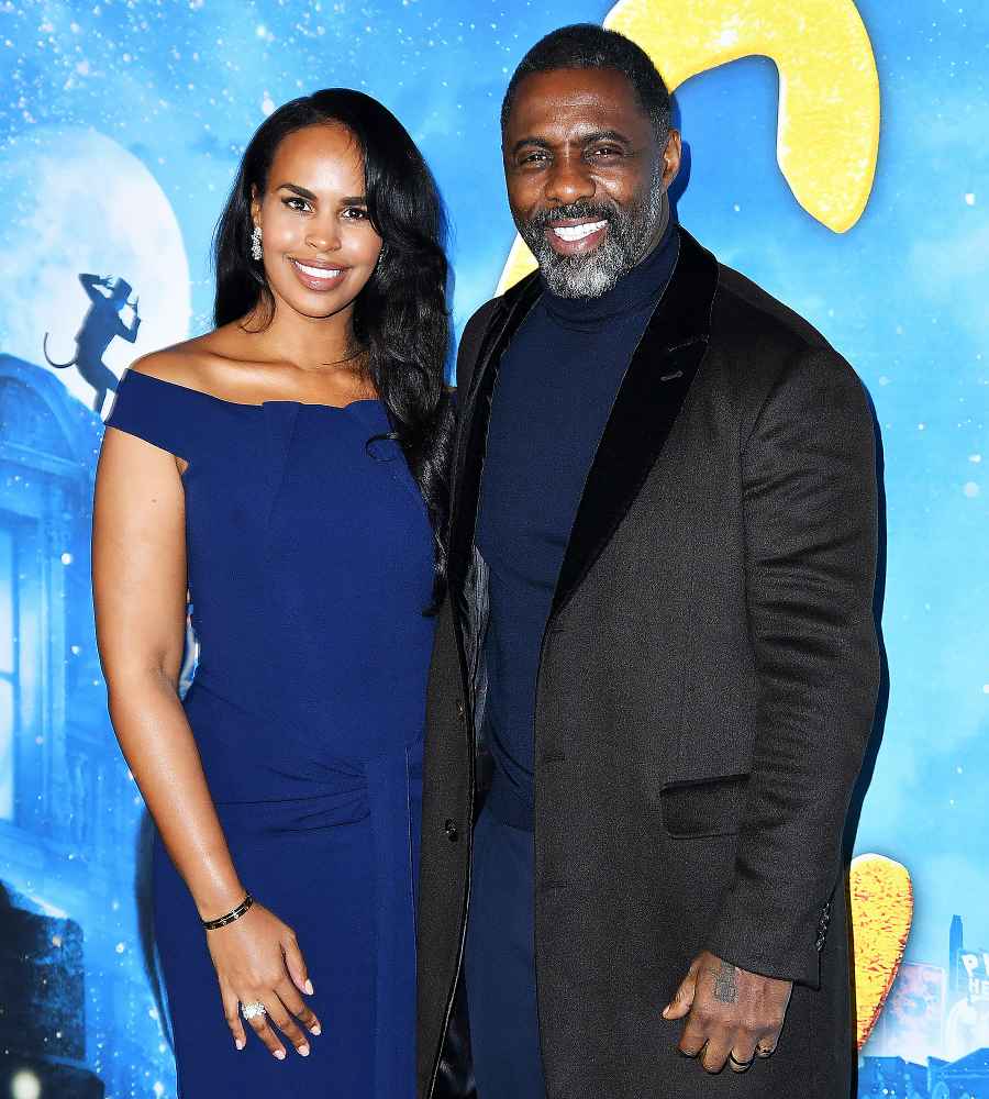 Sabrina Dhowre Elba and Idris Elba wedding cake