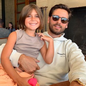 Scott Disick Enjoys Pool Day With Daughter Penelope After Rehab Drama