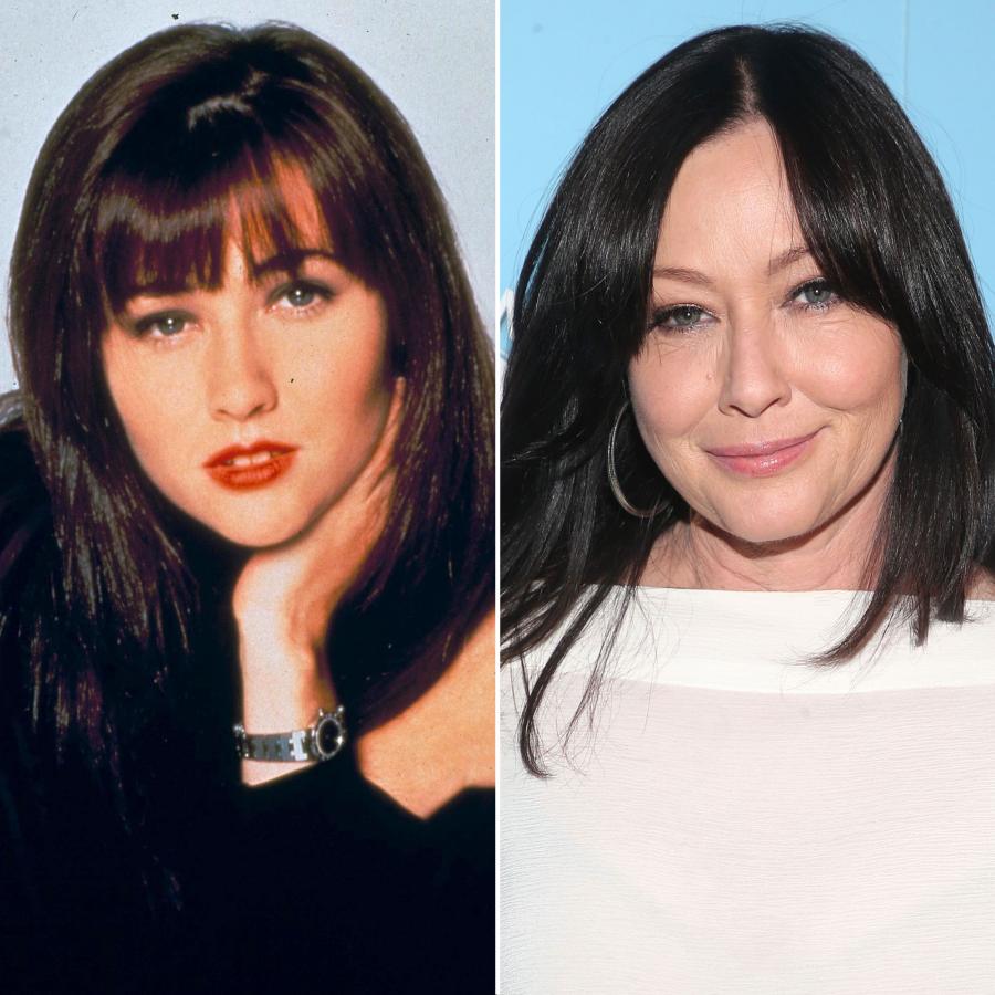 Shannen Doherty Beverly Hills 90210 Cast Then and Now