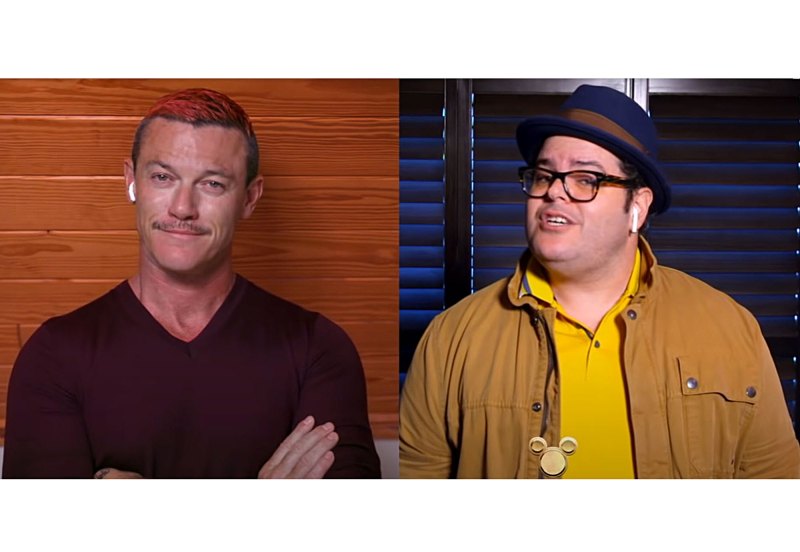 Josh Gad Luke Evans Stars Who Have Revisited Their Famous Roles Quarantine