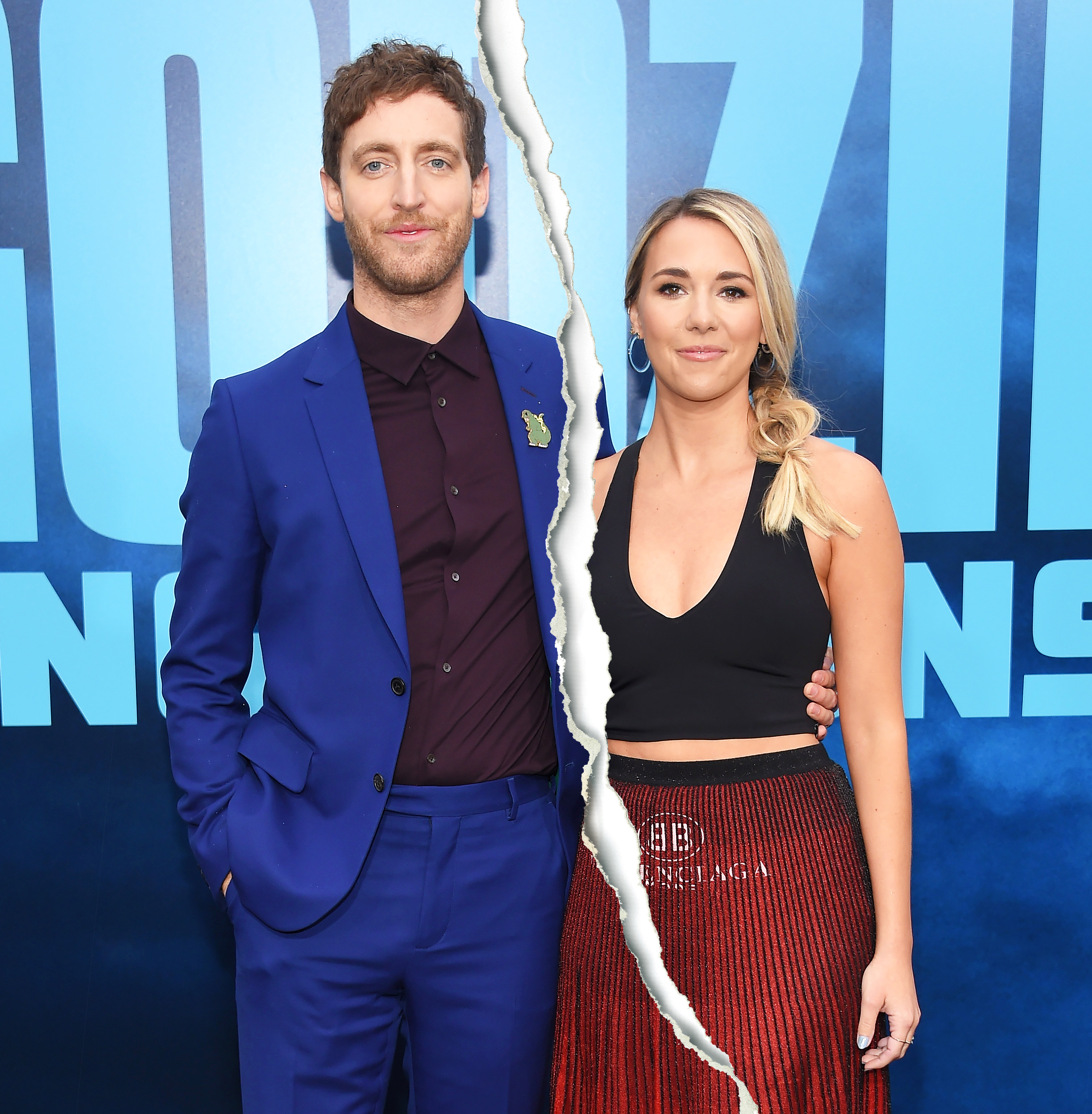 Thomas Middleditch and Wife Mollie Gates Split pic image
