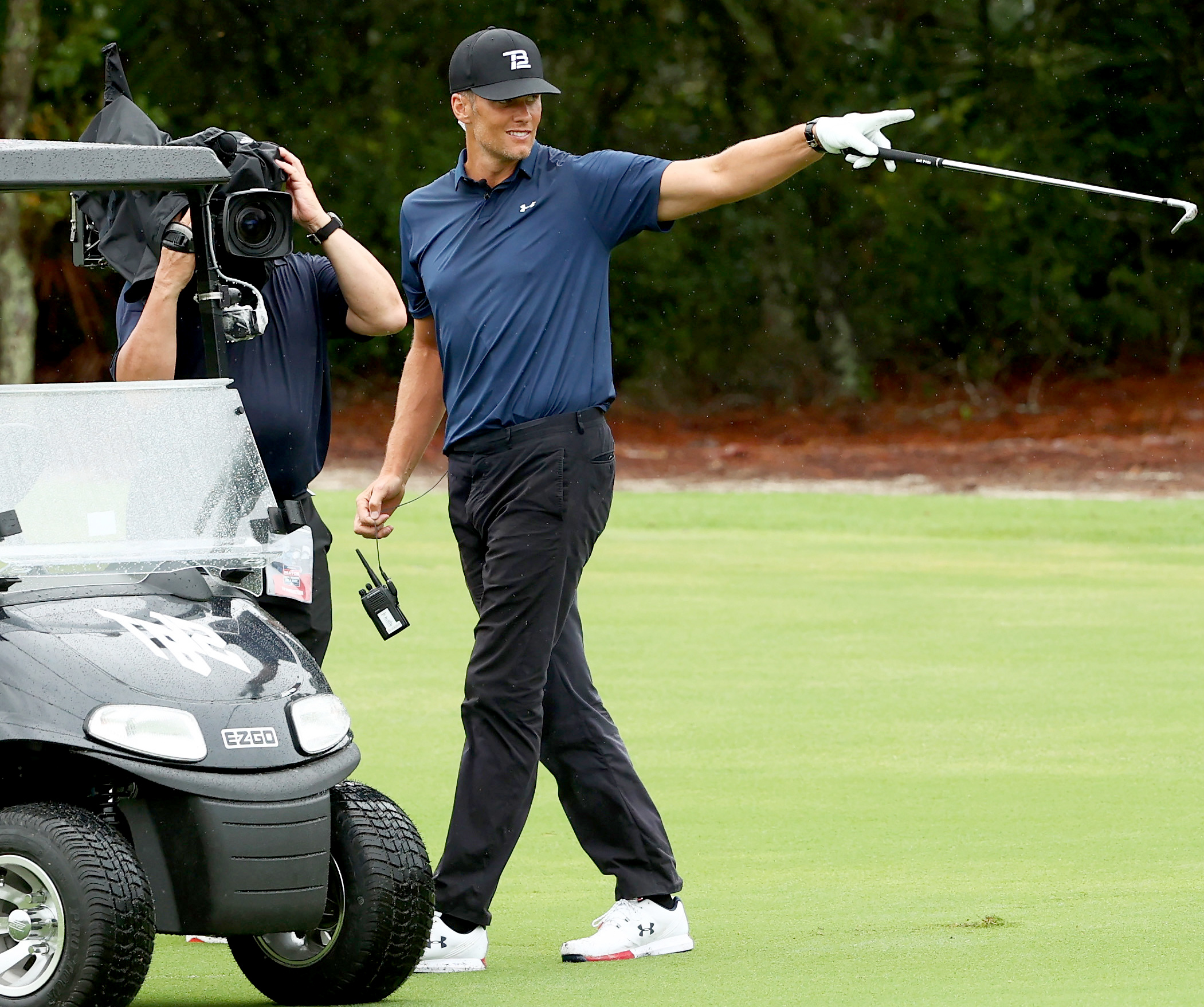 Tom Brady Splits Pants During Charity Golf Tournament