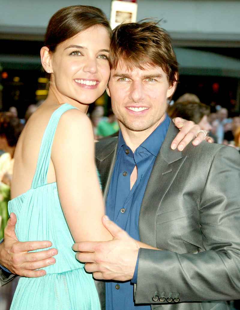 Tom Cruise and Katie Holmes push present