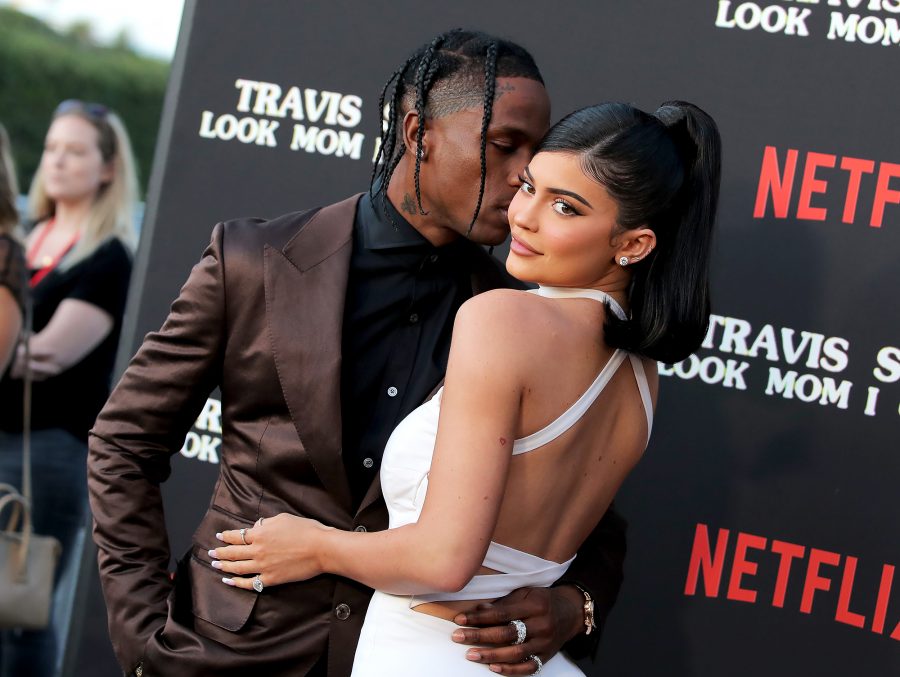 Travis Scott and Kylie Jenner push present