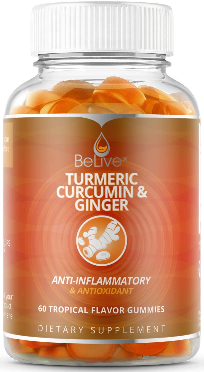 Turmeric Ginger with Curcumin Gummies