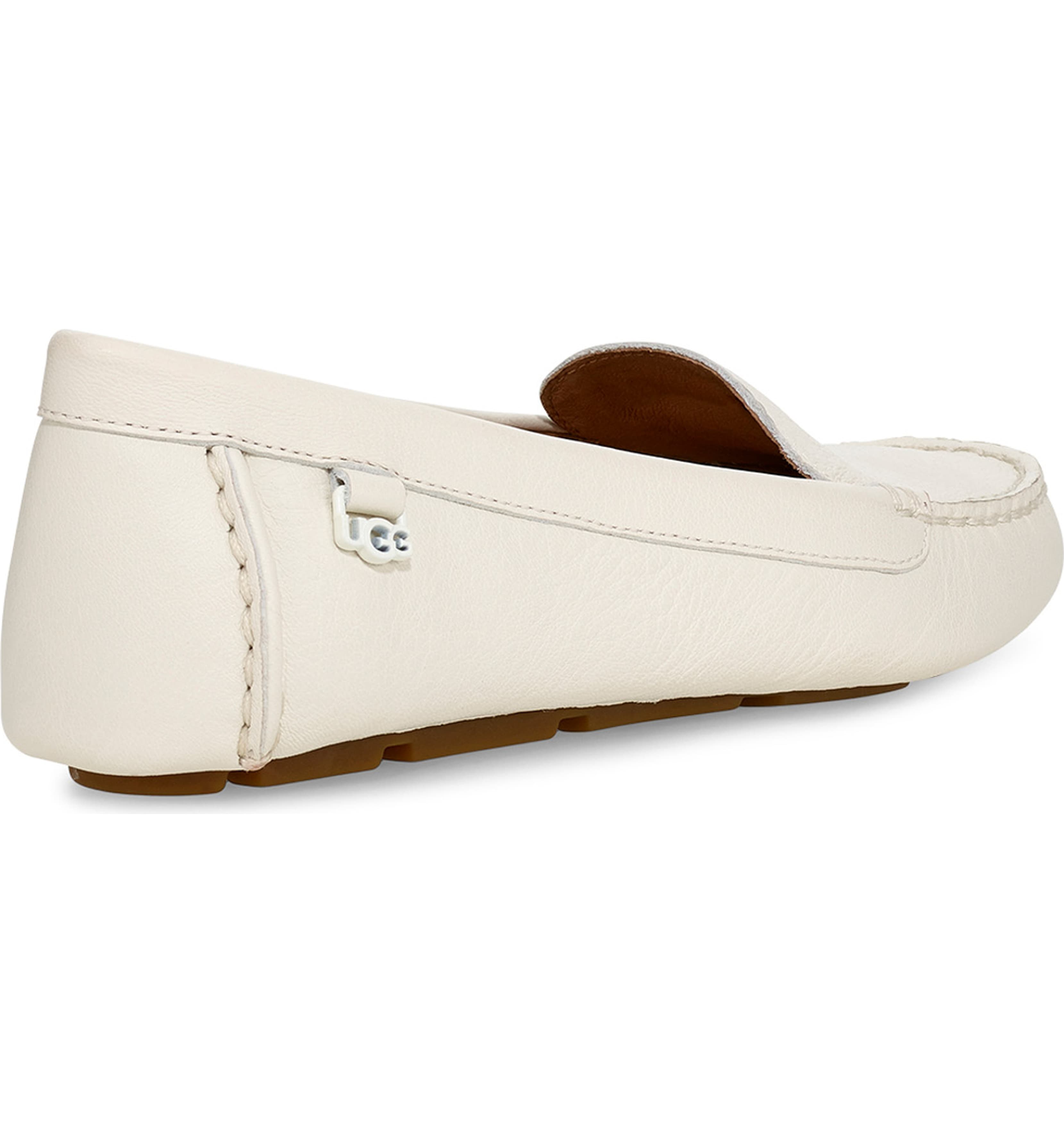 ugg white loafers