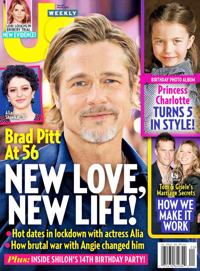 Us Weekly Cover Issue 20 Brad Pitt