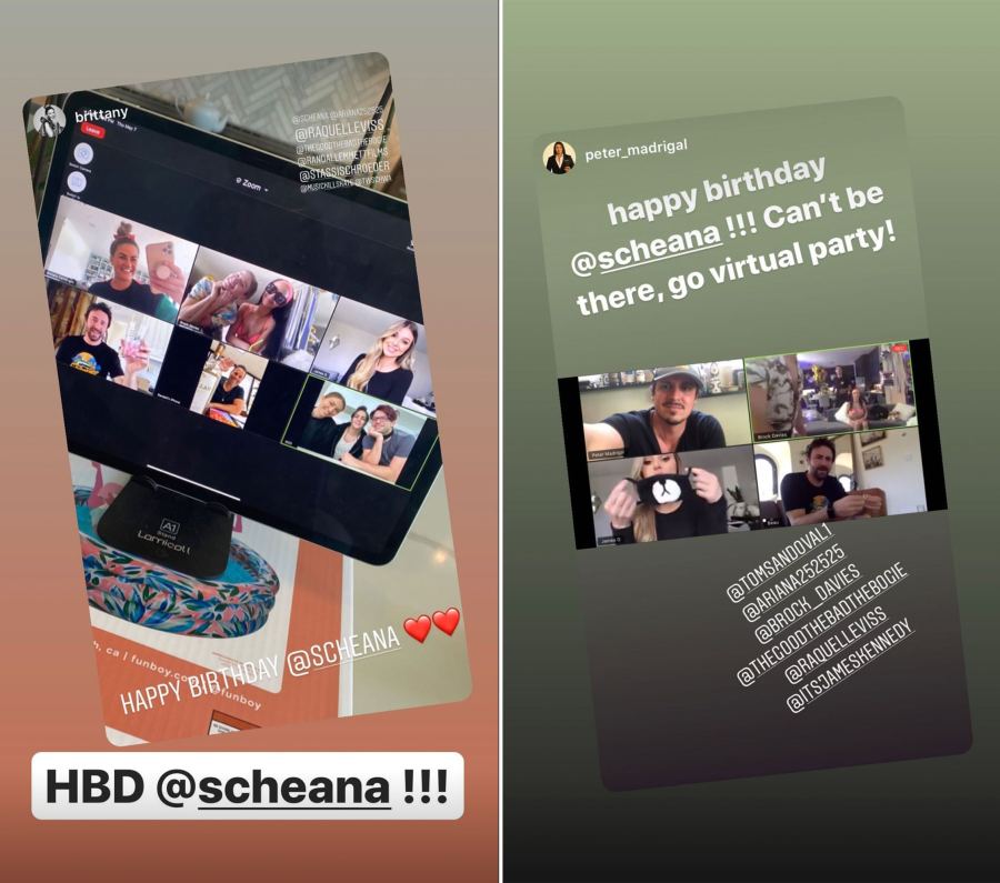 Vanderpump Rules Cast Stages Virtual Celebration for Scheana Shay 35th Birthday
