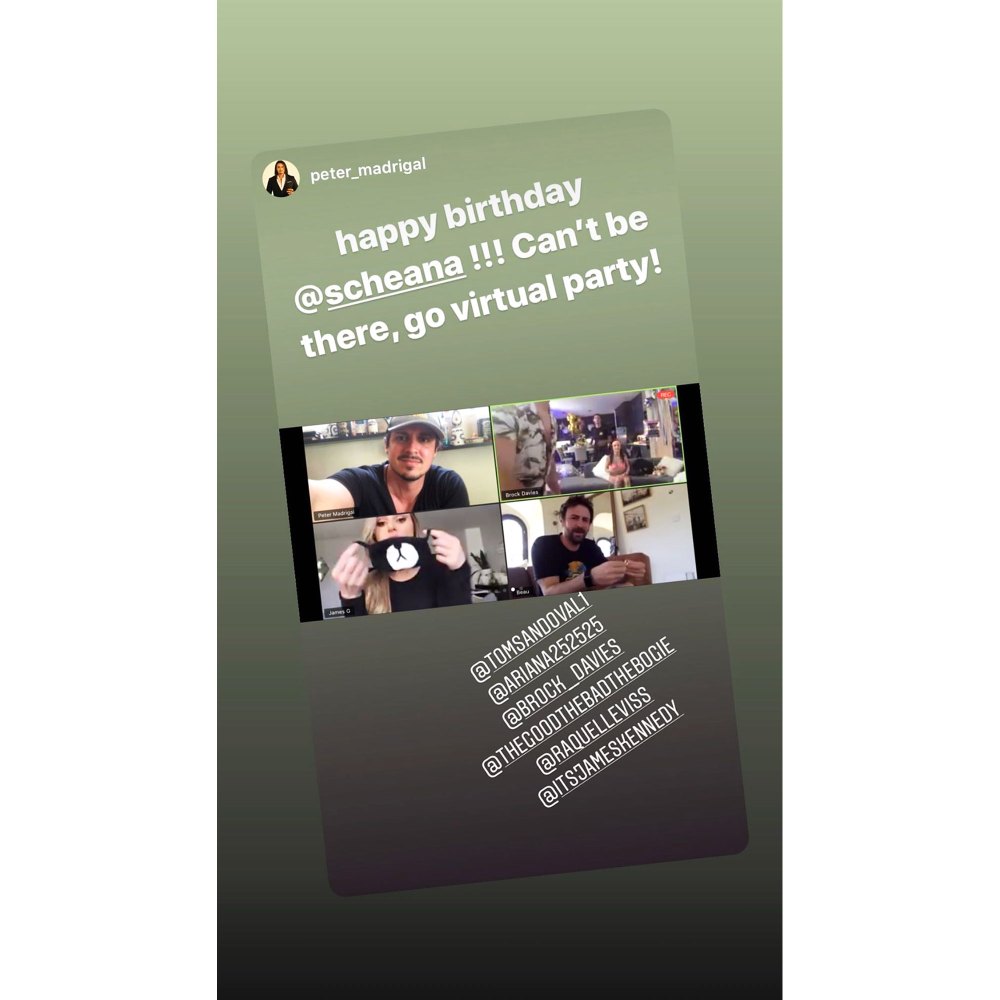 Vanderpump Rules Cast Stages Virtual Celebration for Scheana Shay 35th Birthday