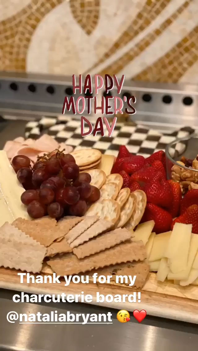 Vanessa Bryant Mothers Day Charcuterie Board
