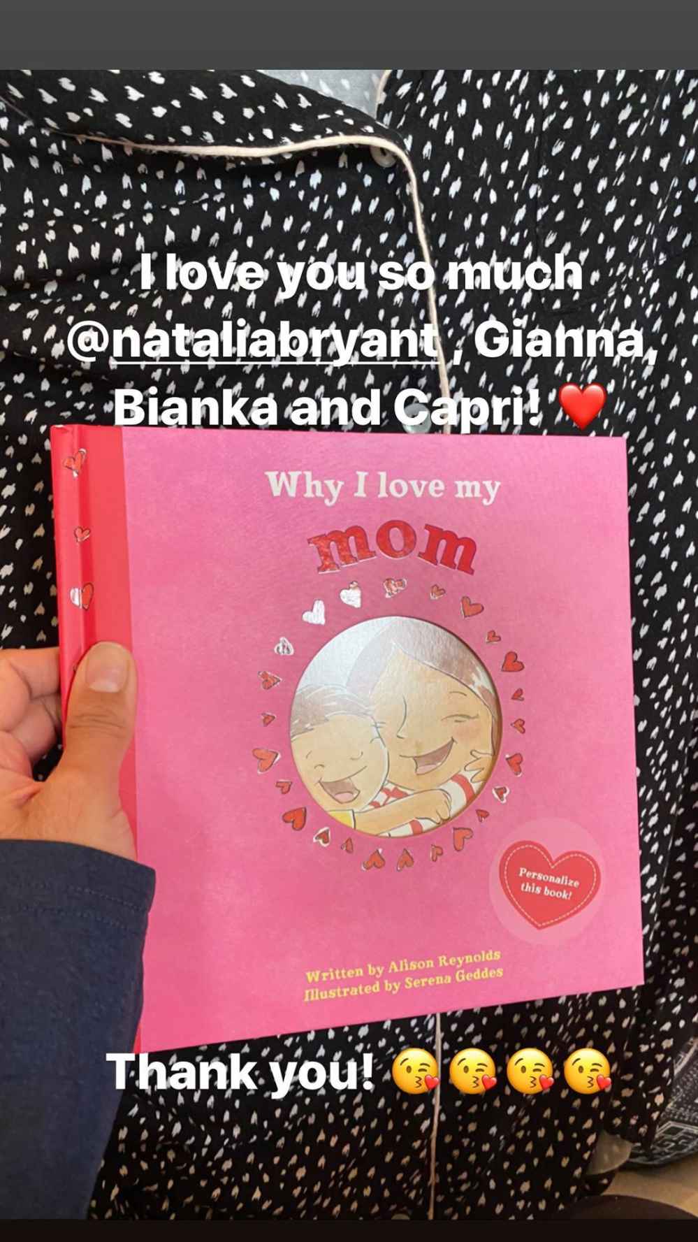 Vanessa Bryant Mothers Day