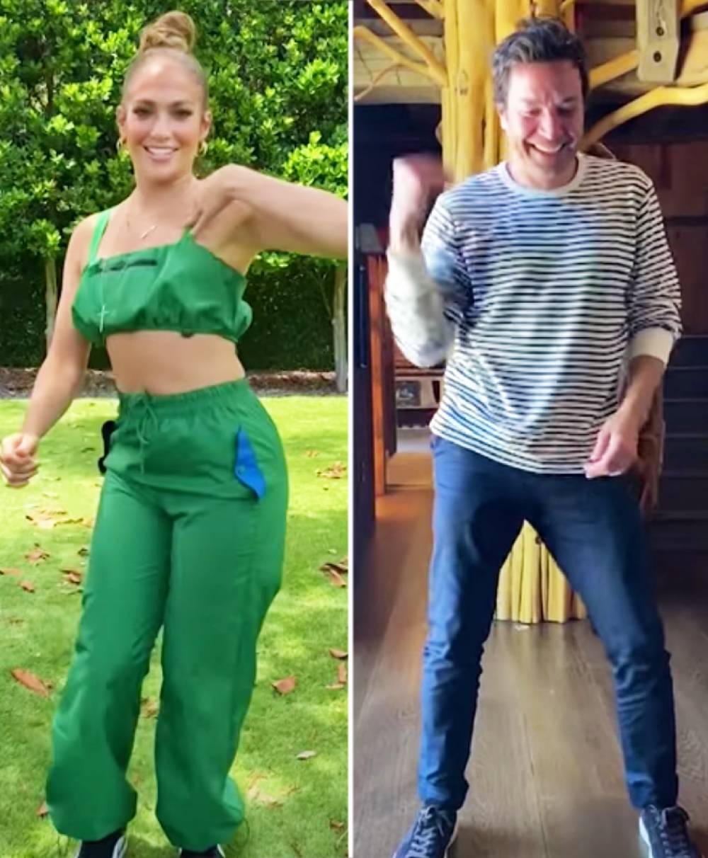 Watch Jennifer Lopez and Jimmy Fallon’s TikTok Dance Challenge