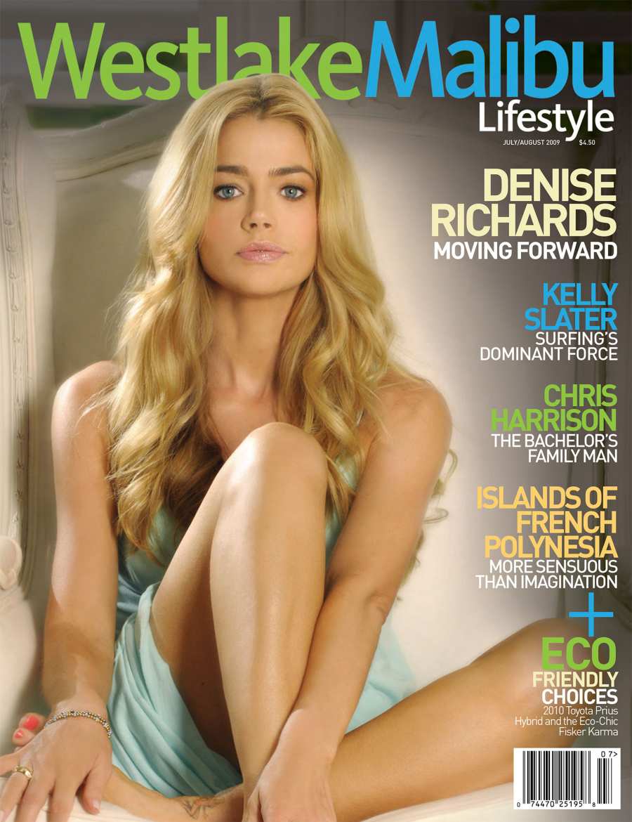 Westlake Malibu Lifestyle July 2009 Denise Richards Magazine Cover