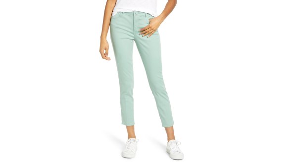 Wit & Wisdom Ab-Solution High Waist Ankle Skinny Pants (Scct-Succulent)