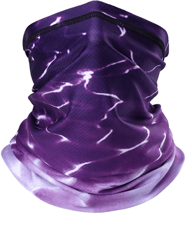 YOSUNPING Summer Breathable Face Mask (Purple)