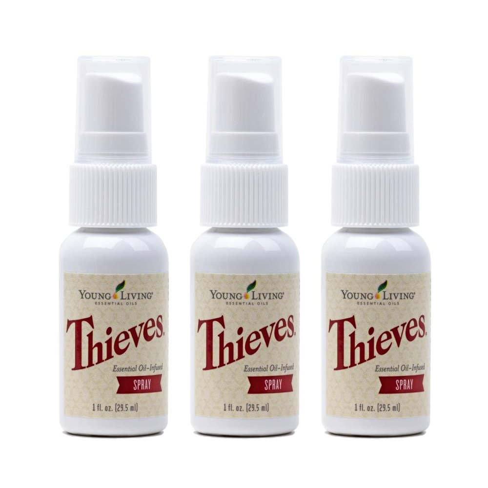 Young Living Thieves Spray 3 pack, 1 fl. oz.