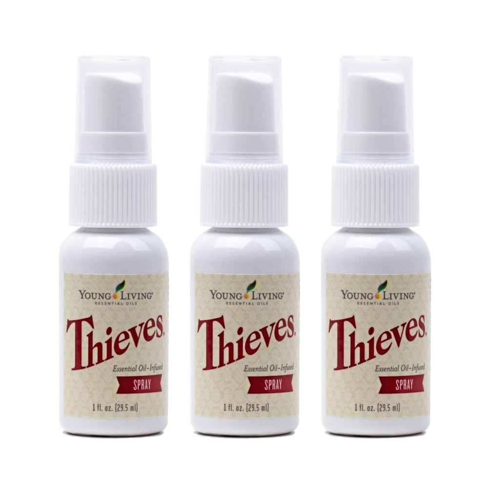 Young Living Thieves Spray 3 pack, 1 fl. oz.