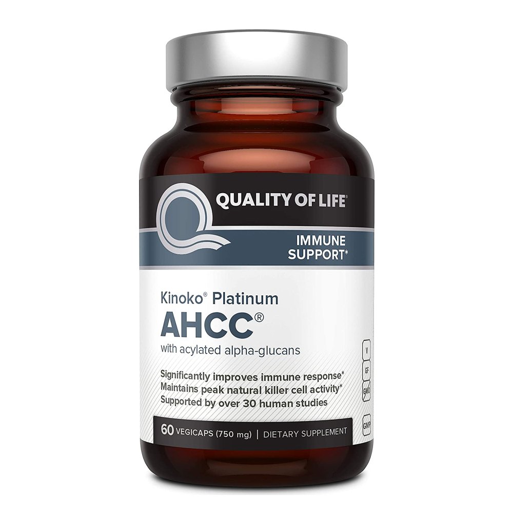 Quality of Life Kinoko Platinum AHCC Supplement