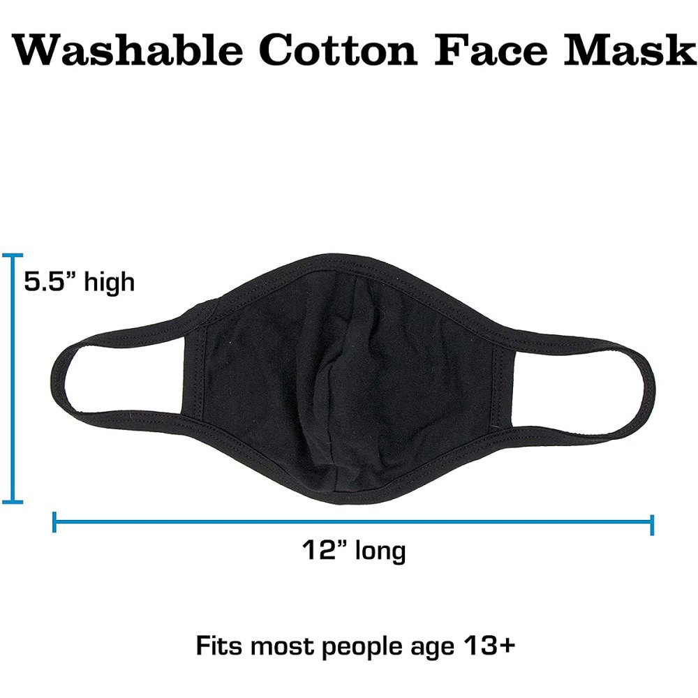 Buttonsmith Adult Cotton Face Masks