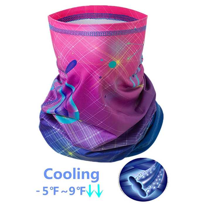 Peabownn Cooling -5 Degree Summer Neck Gaiter