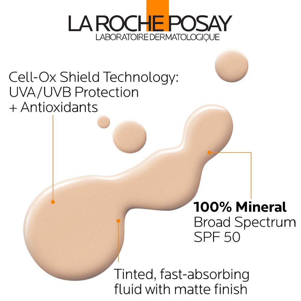 La Roche-Posay Tinted Mineral Ultra-Light Sunscreen Fluid Broad Spectrum SPF 50