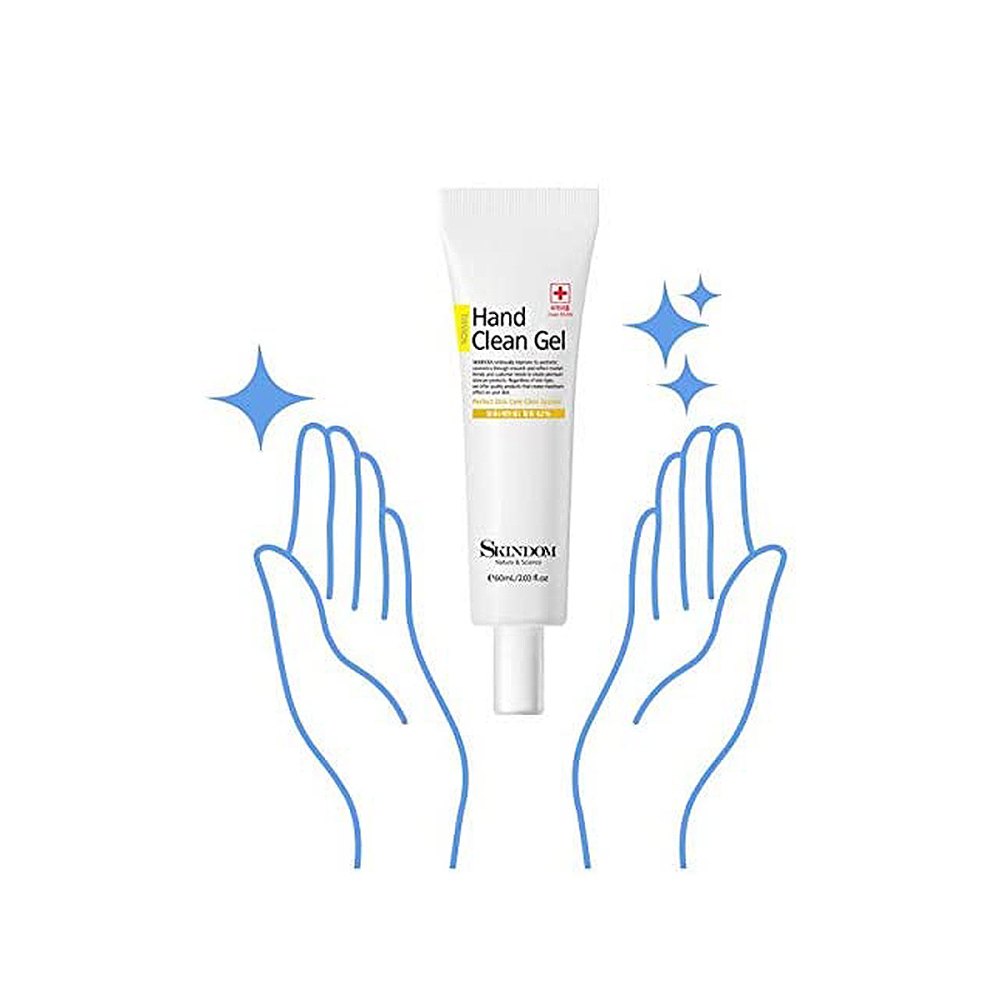 Skindom Hand Sanitizer Clean Gel (4-Pack)