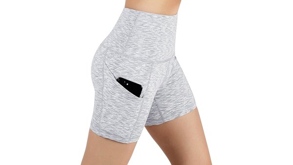 ODODOS High Waist Yoga Shorts