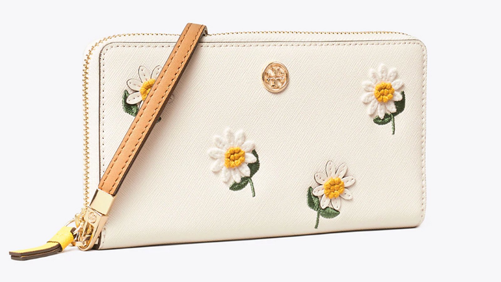 Robinson Embroidered Zip Continental Wallet