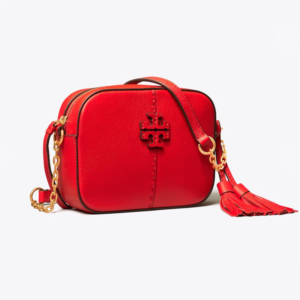 McGraw Camera Bag in Brilliant Red