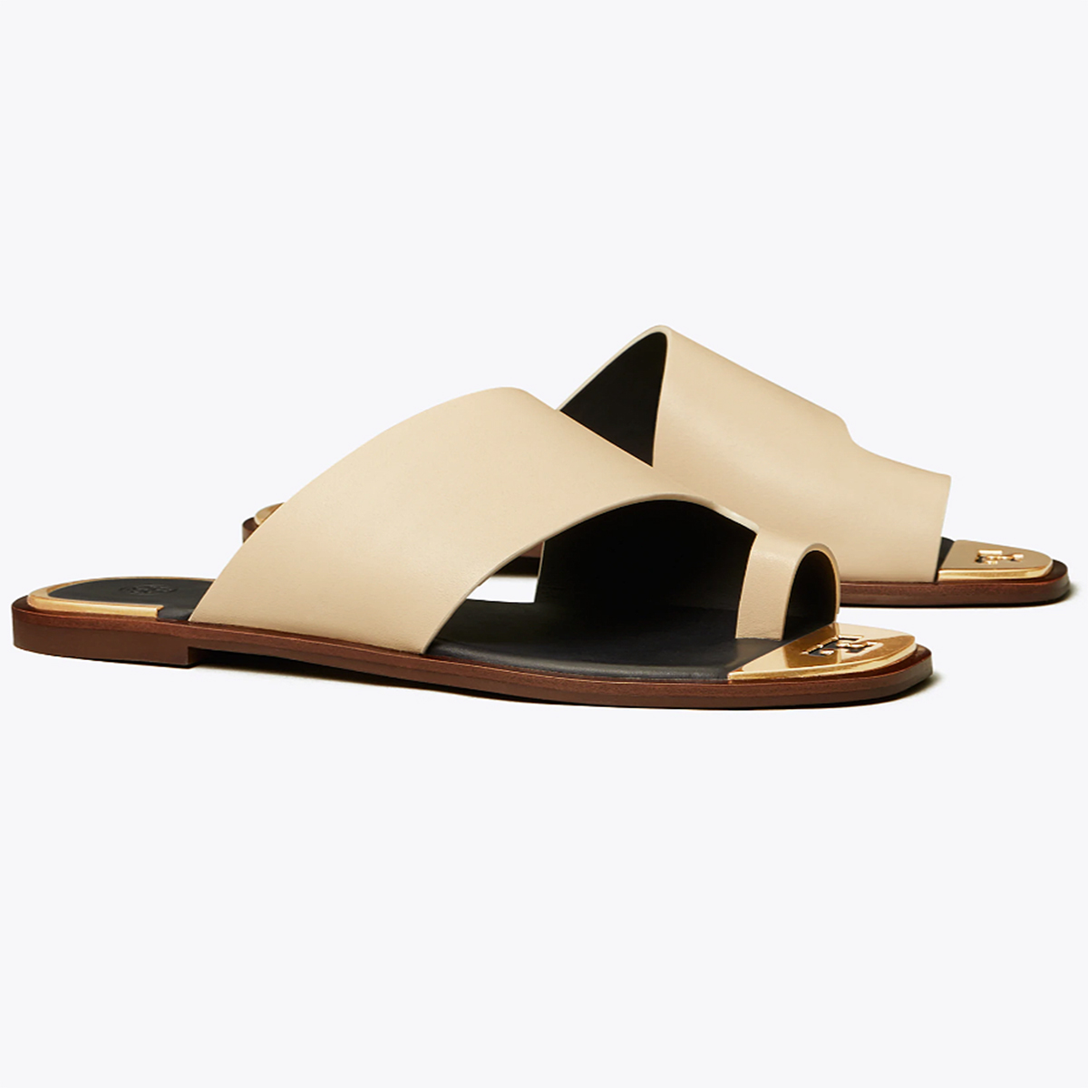 tory burch selby toe ring slide
