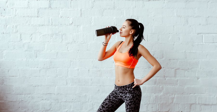 woman-drinking-healthy-shake-water